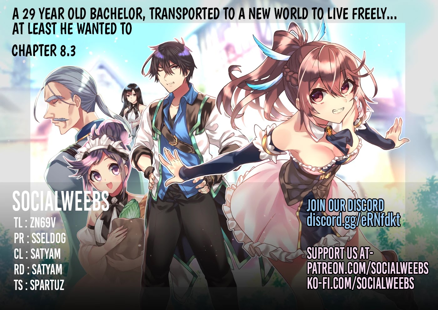 29-sai Dokushin wa Isekai de Jiyuu ni Ikita……katta chapter 8.3 page 1
