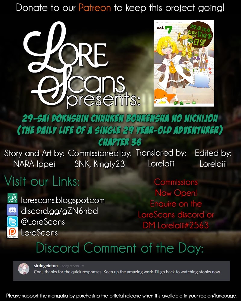 29-sai Hitorimi Chuuken Boukensha no Nichijou chapter 36 page 30