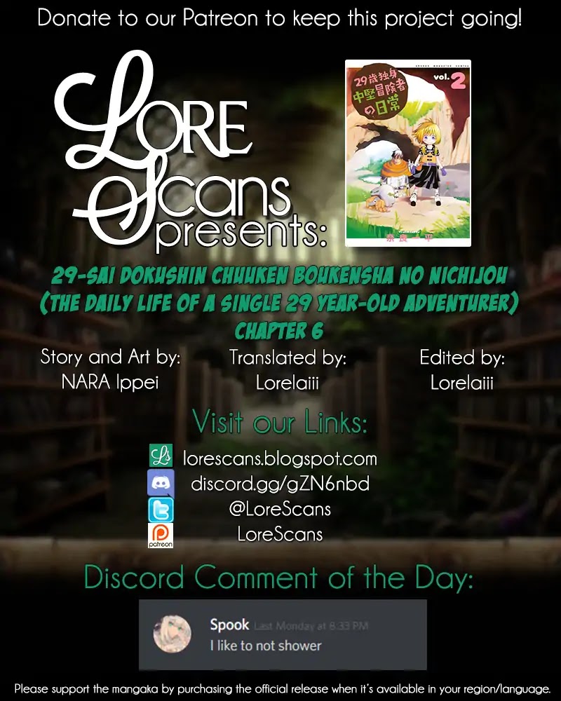 29-sai Hitorimi Chuuken Boukensha no Nichijou chapter 6 page 36