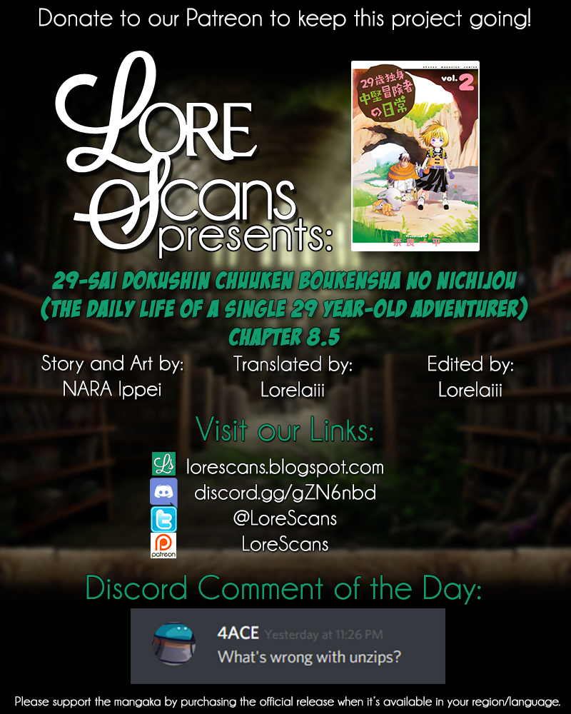 29-sai Hitorimi Chuuken Boukensha no Nichijou chapter 8.5 page 22