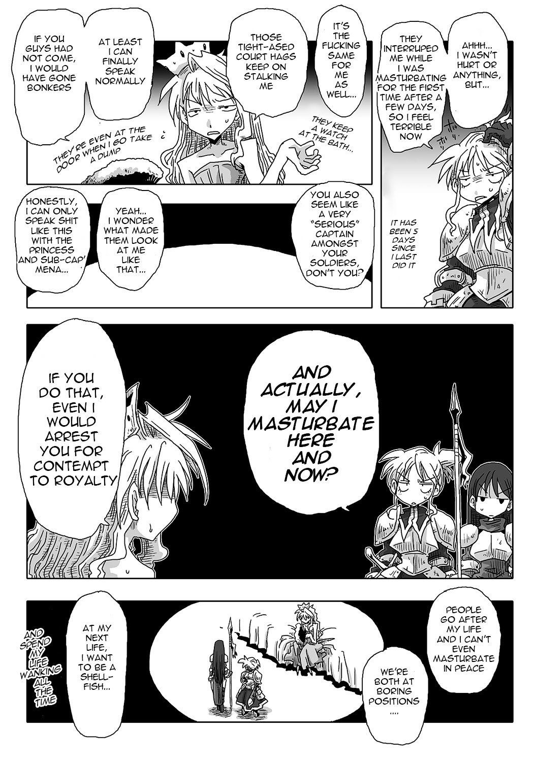 33 Years Old Single Female Knight-Captain chapter 1 page 11