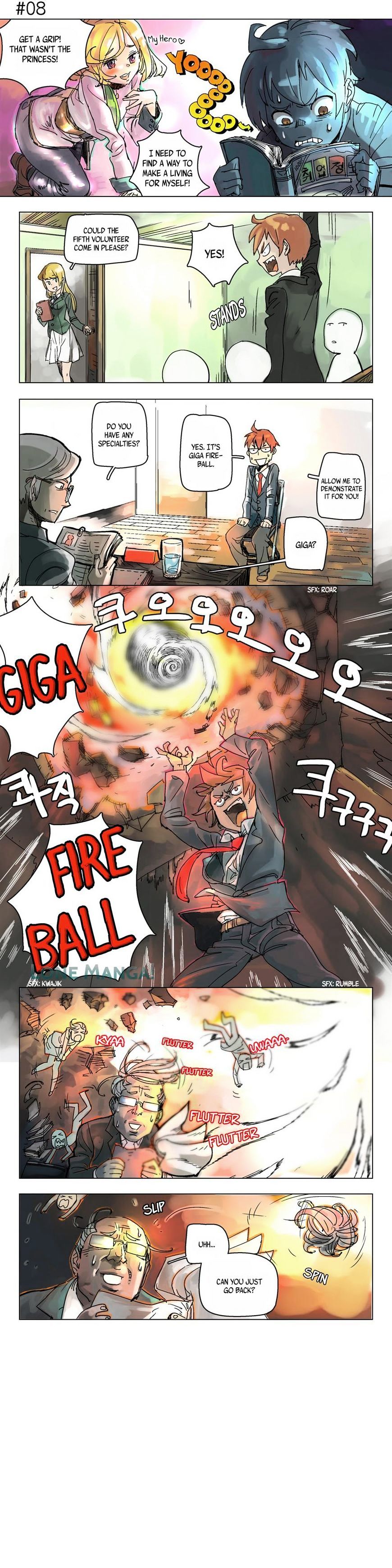 4 Cut Hero chapter 1 page 1