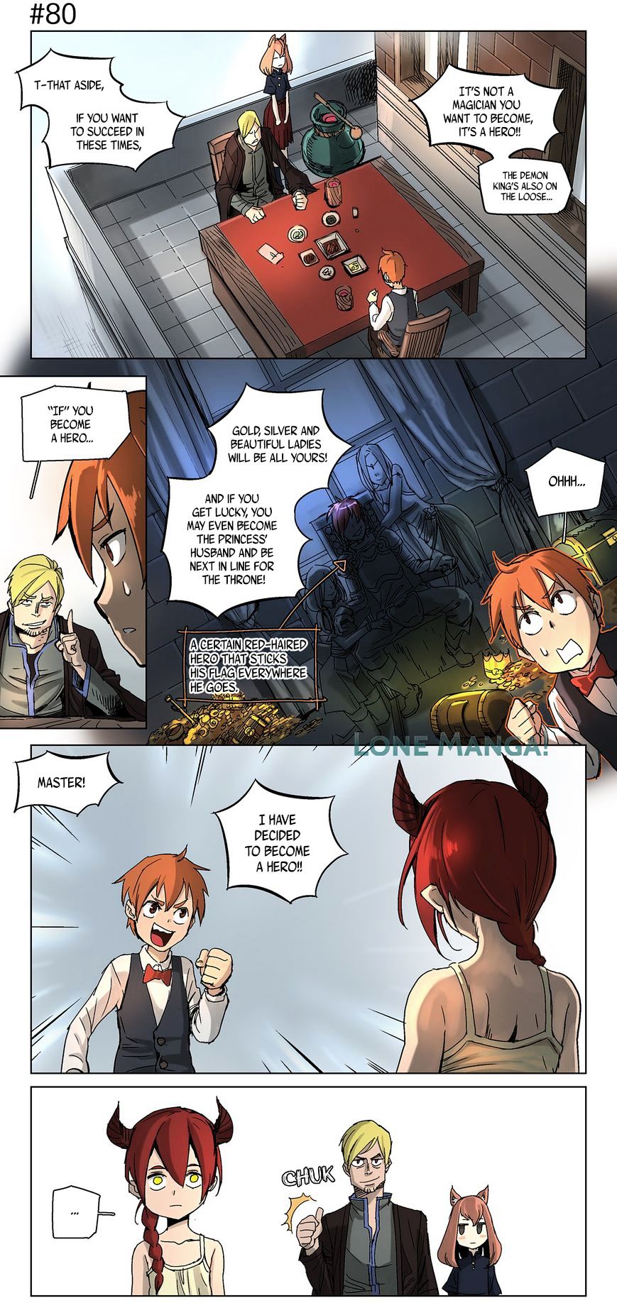 4 Cut Hero chapter 13 page 4