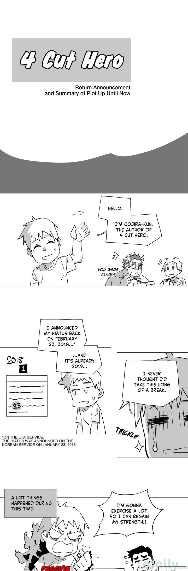 4 Cut Hero chapter 132.5 page 1