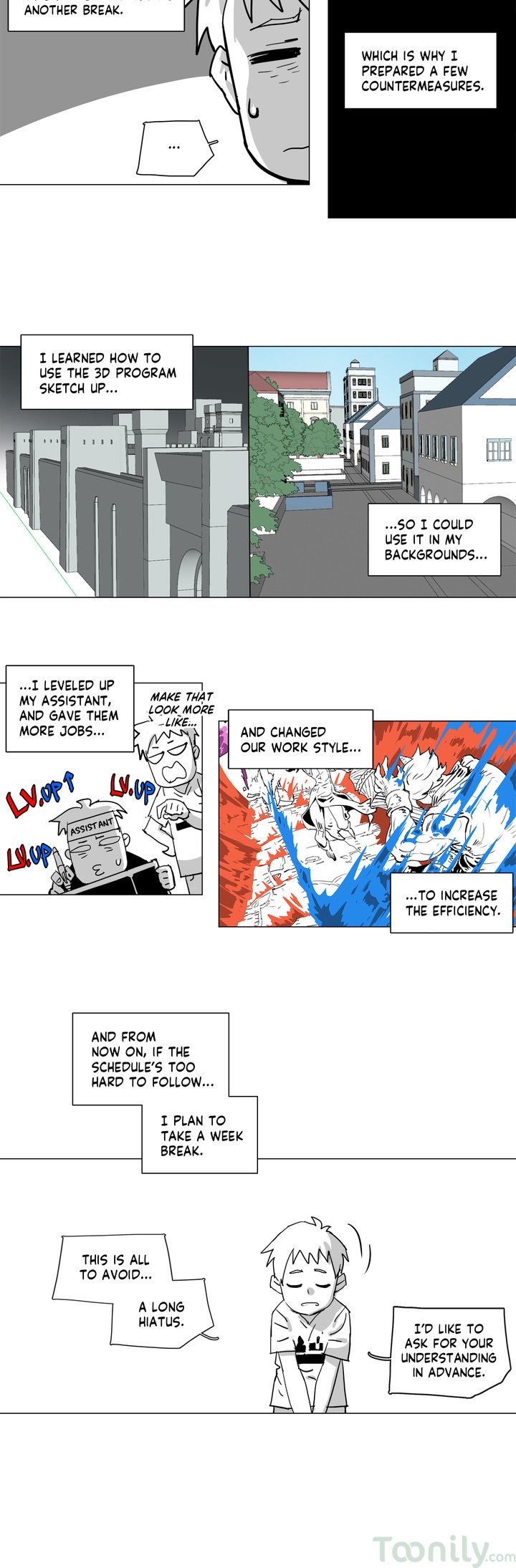 4 Cut Hero chapter 132.5 page 3