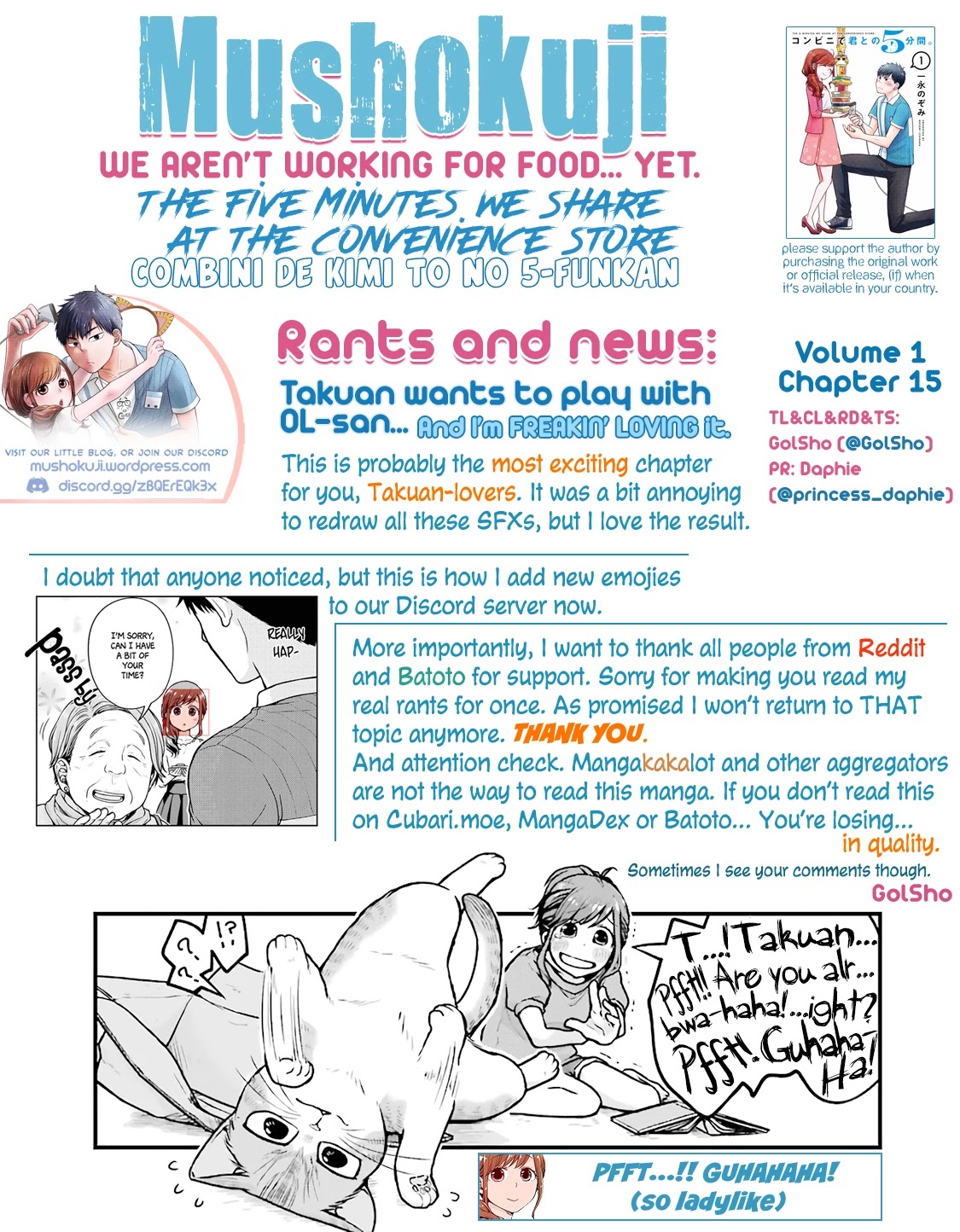 5 Minutes with You at a Convenience Store chapter 15 page 12