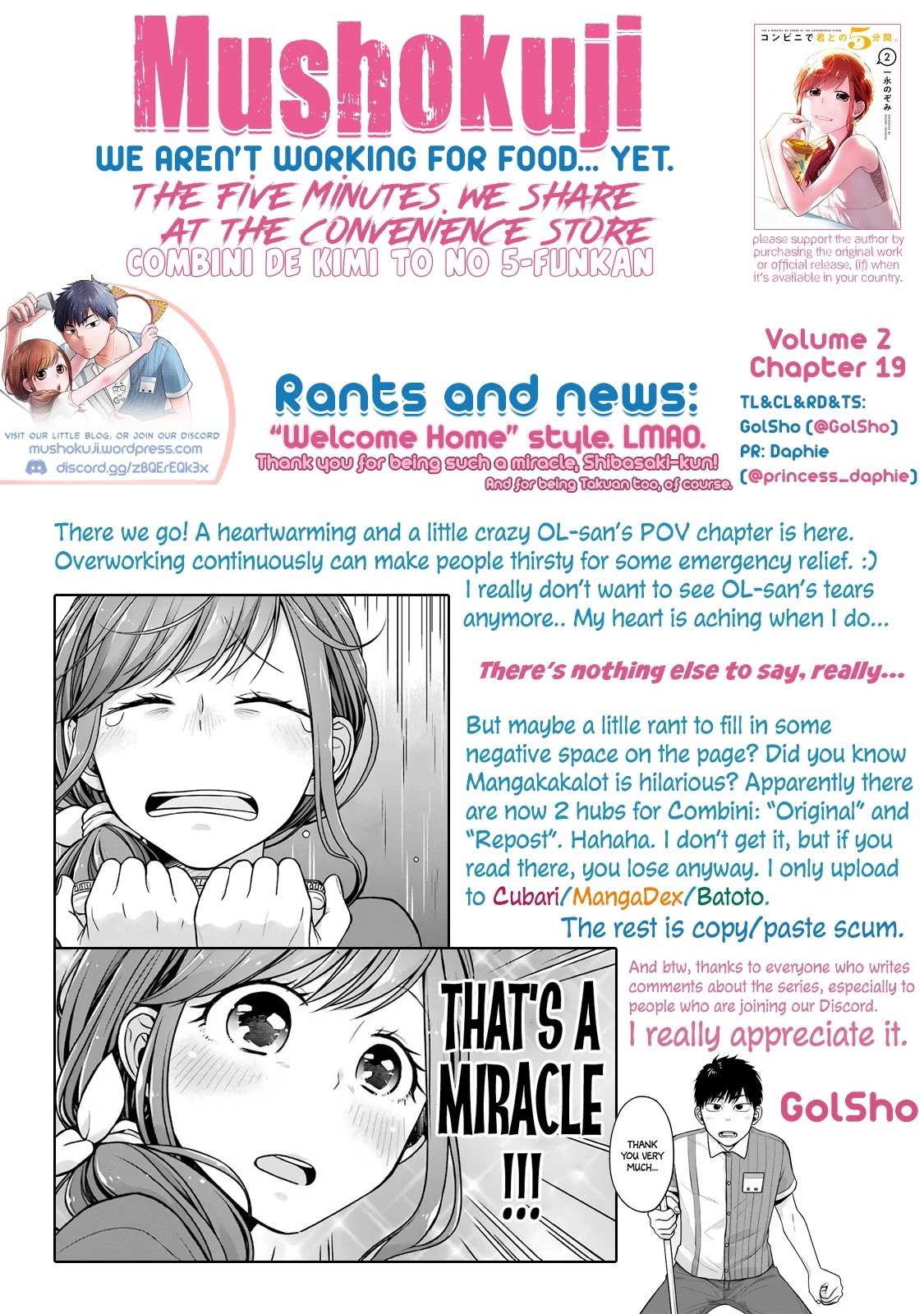 5 Minutes with You at a Convenience Store chapter 19 page 11