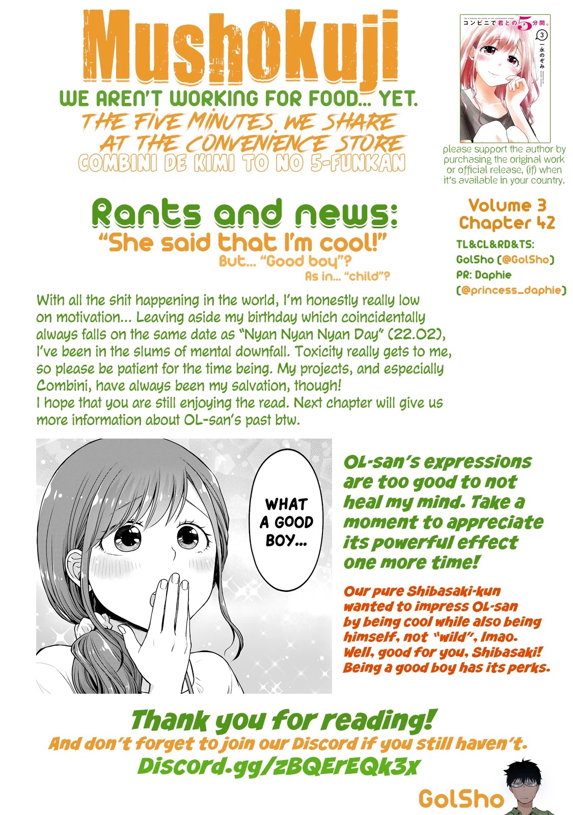 5 Minutes with You at a Convenience Store chapter 42 page 9