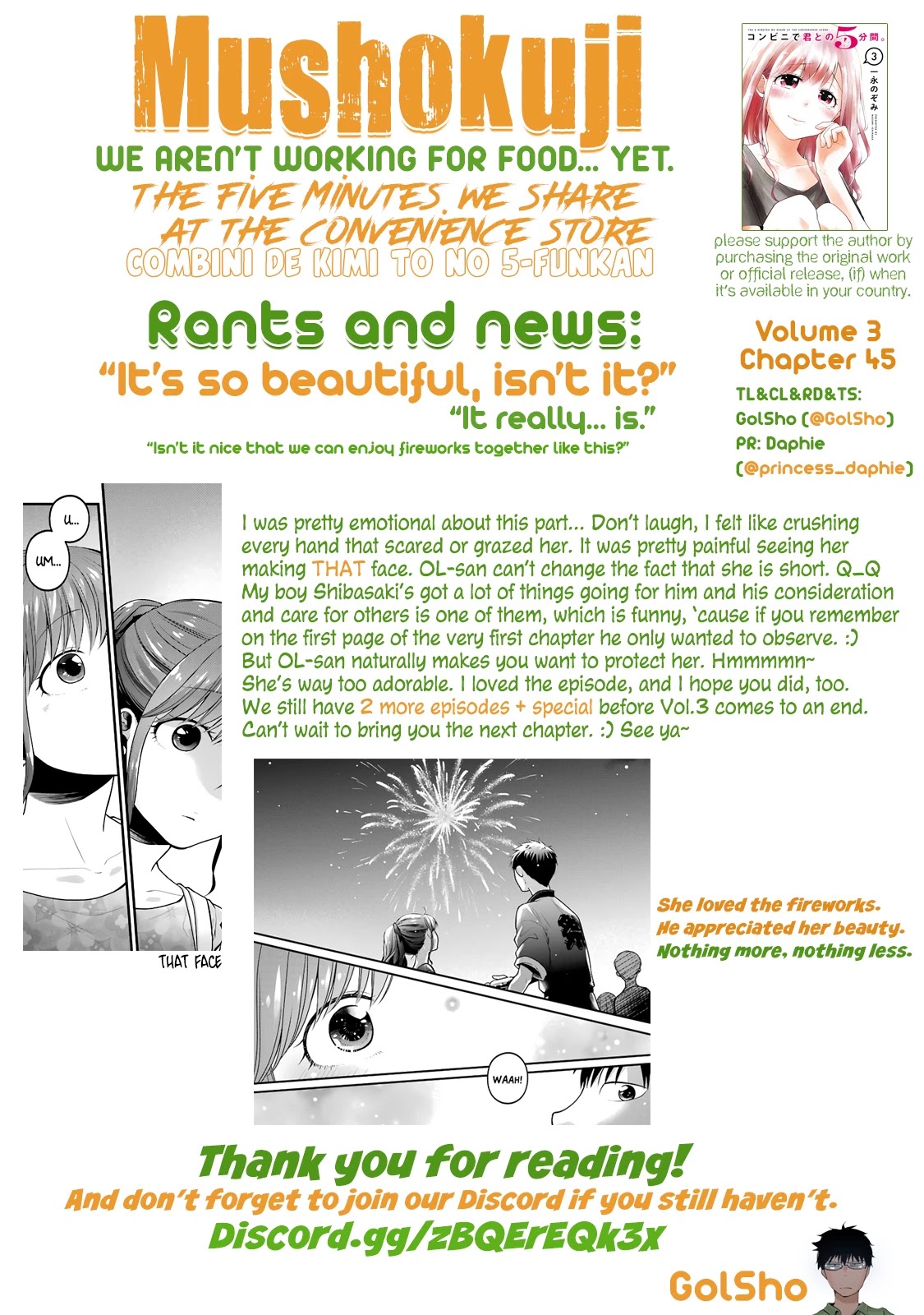 5 Minutes with You at a Convenience Store chapter 45 page 13