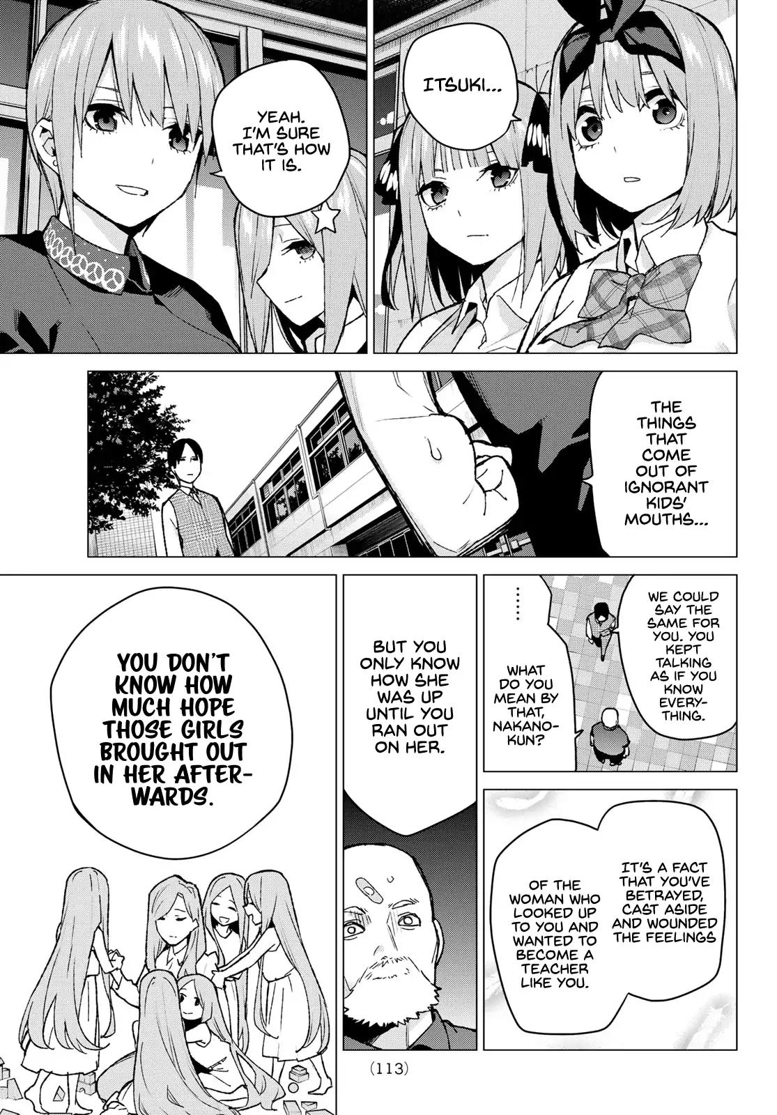 5 Toubun no Hanayome chapter 111 page 8