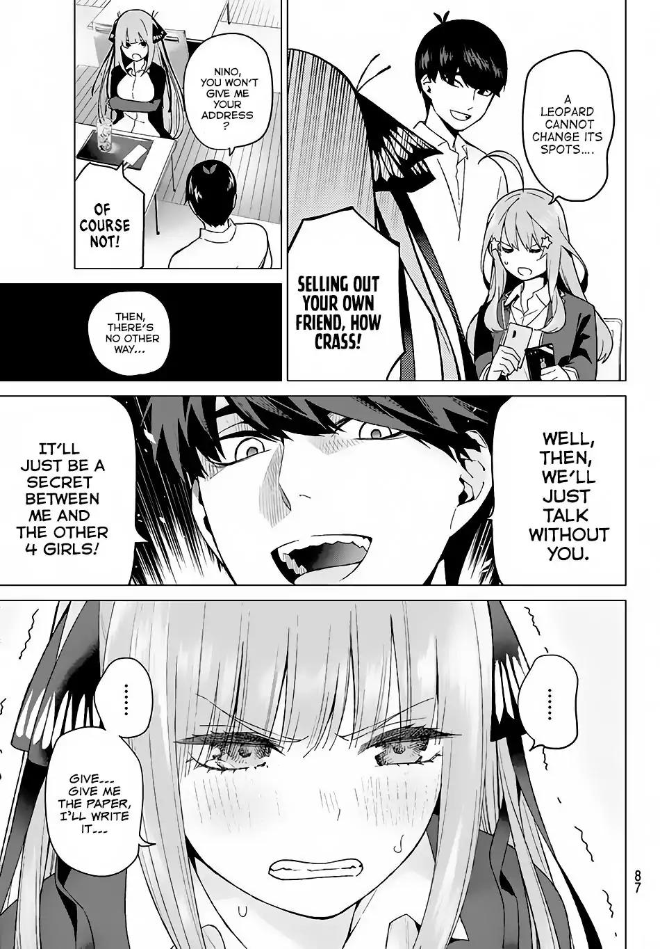 5 Toubun no Hanayome chapter 13 page 11