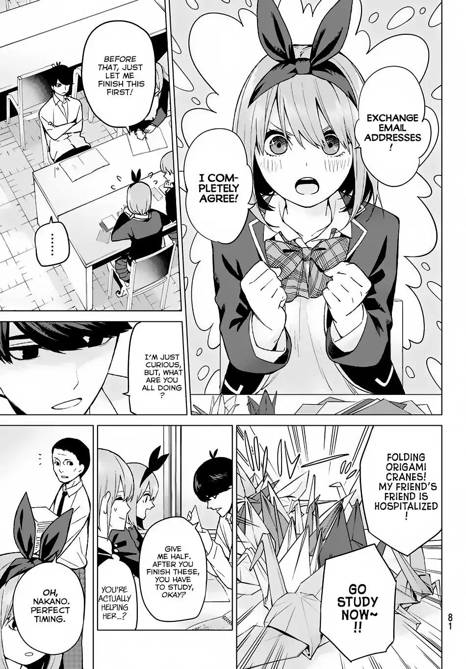 5 Toubun no Hanayome chapter 13 page 5