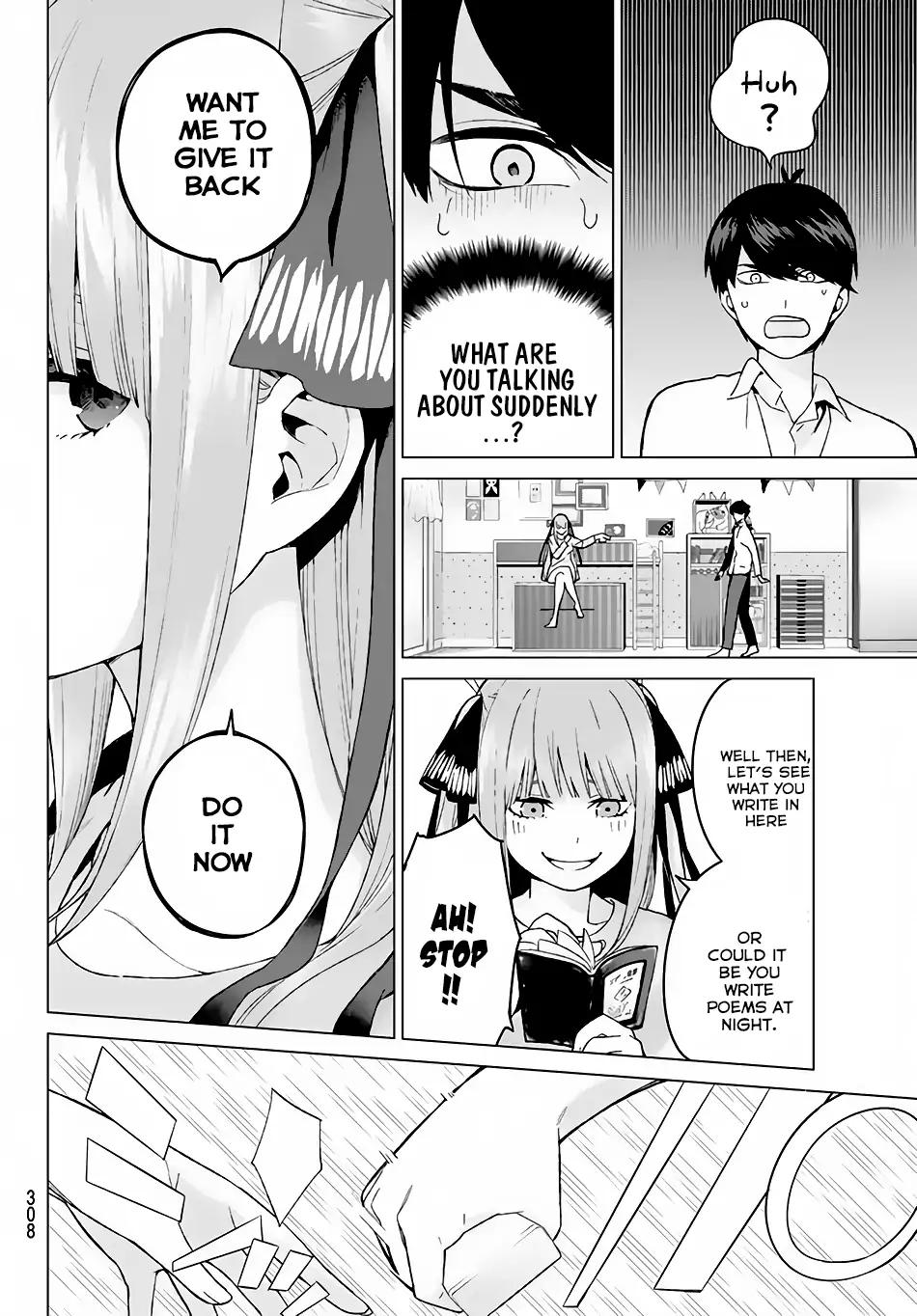 5 Toubun no Hanayome chapter 14 page 8