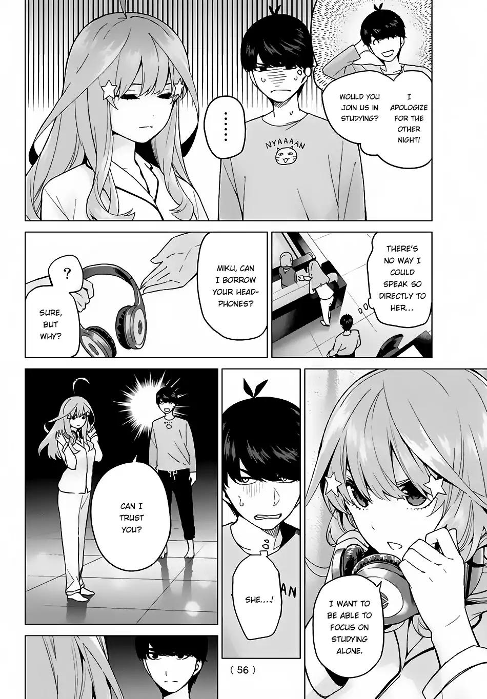 5 Toubun no Hanayome chapter 17 page 10