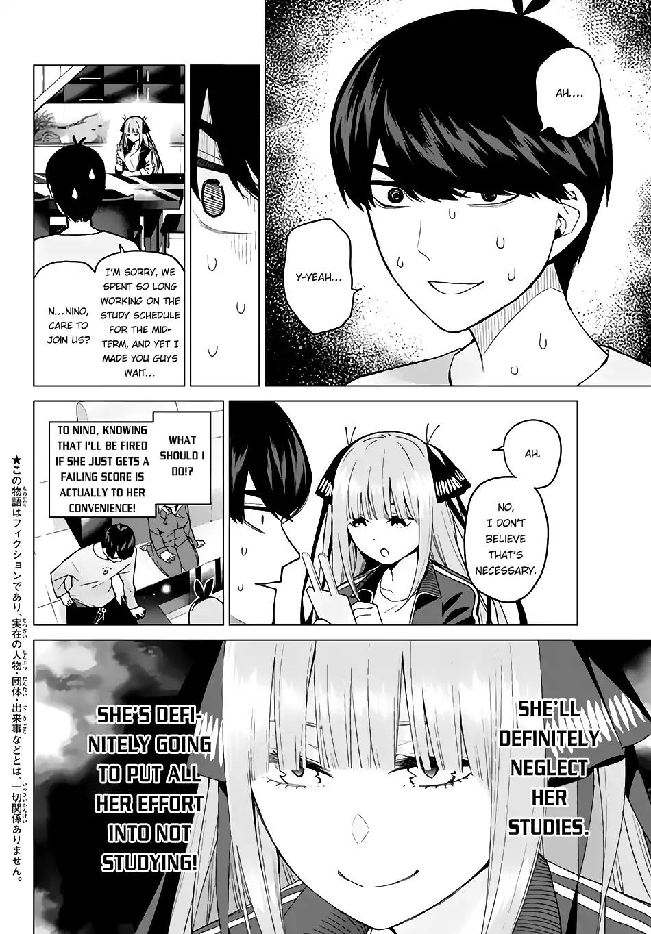 5 Toubun no Hanayome chapter 17 page 2