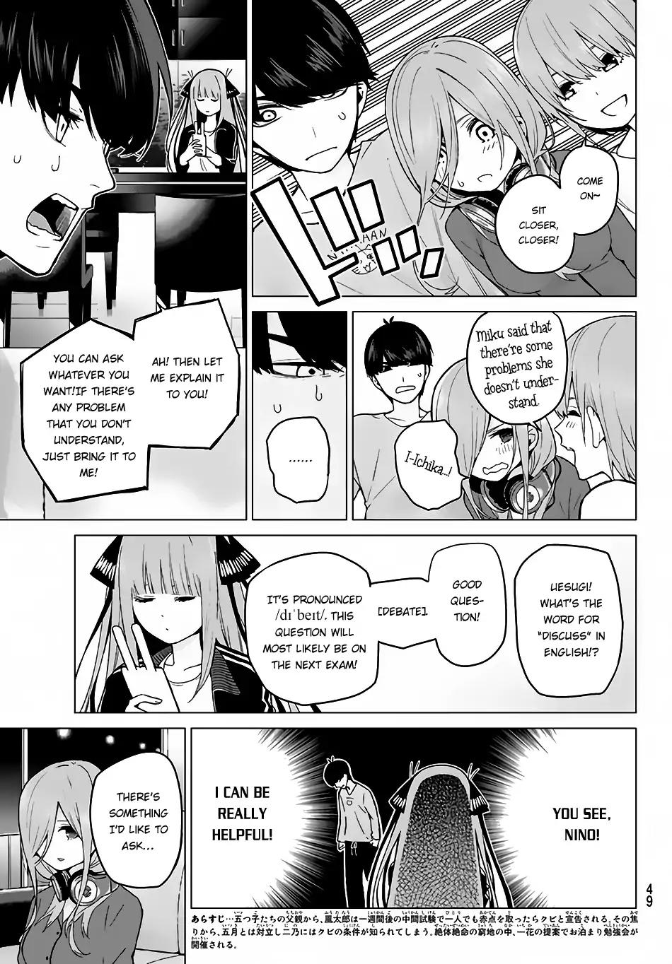 5 Toubun no Hanayome chapter 17 page 3