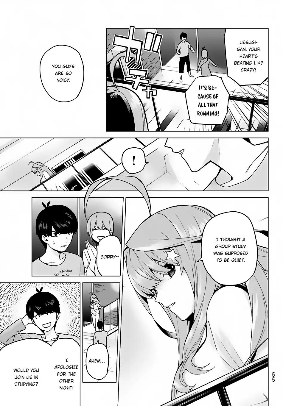 5 Toubun no Hanayome chapter 17 page 9