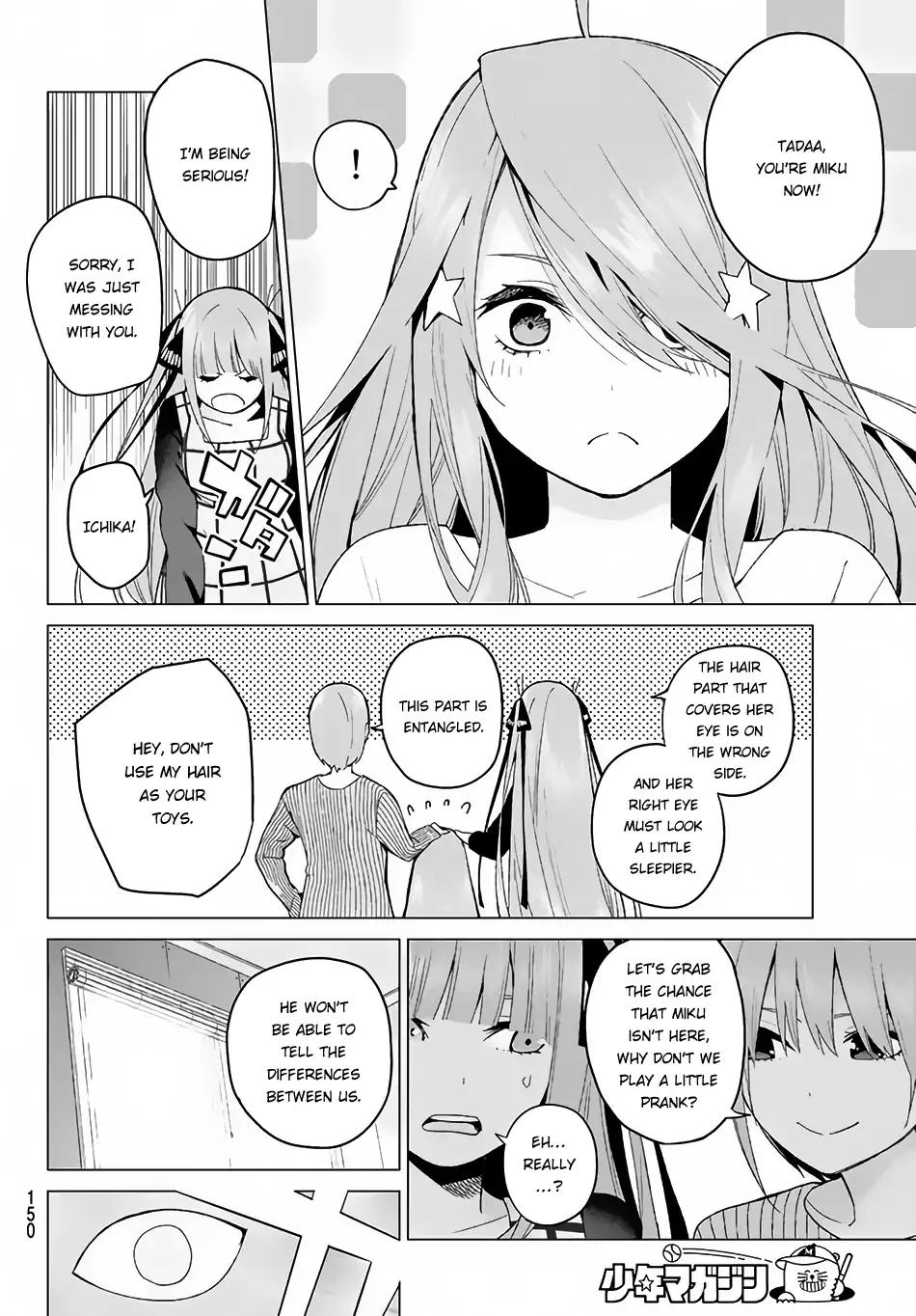 5 Toubun no Hanayome chapter 18 page 5