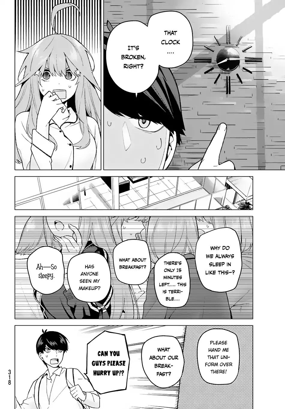 5 Toubun no Hanayome chapter 19 page 4