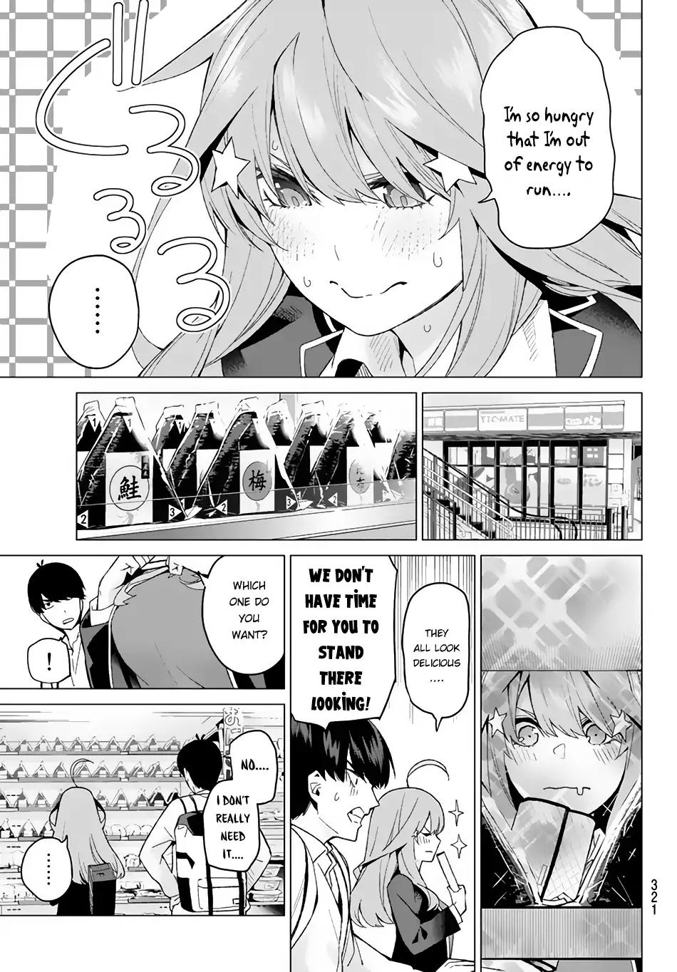5 Toubun no Hanayome chapter 19 page 7