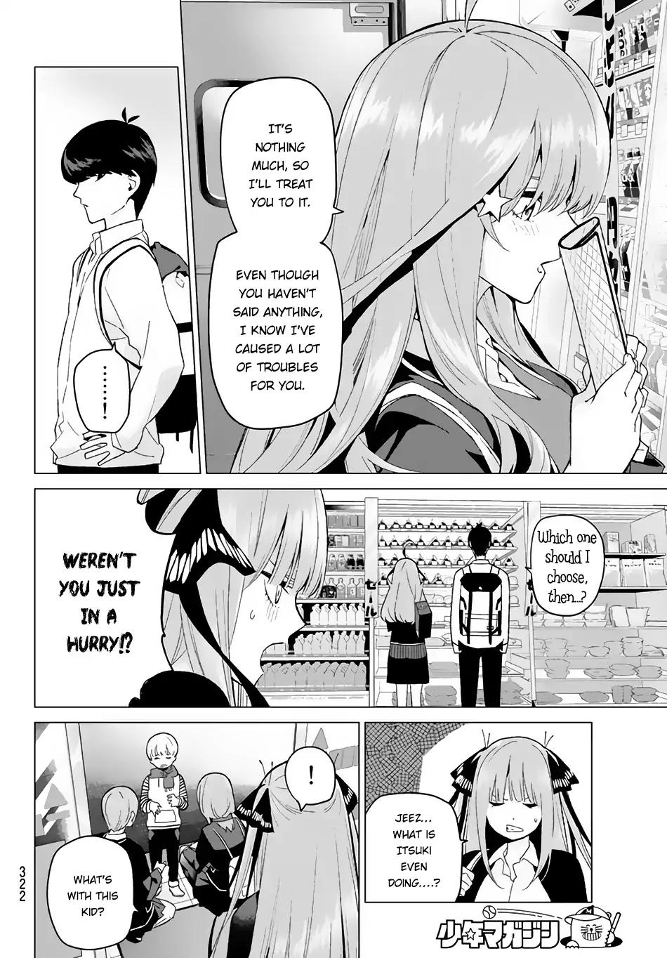 5 Toubun no Hanayome chapter 19 page 8