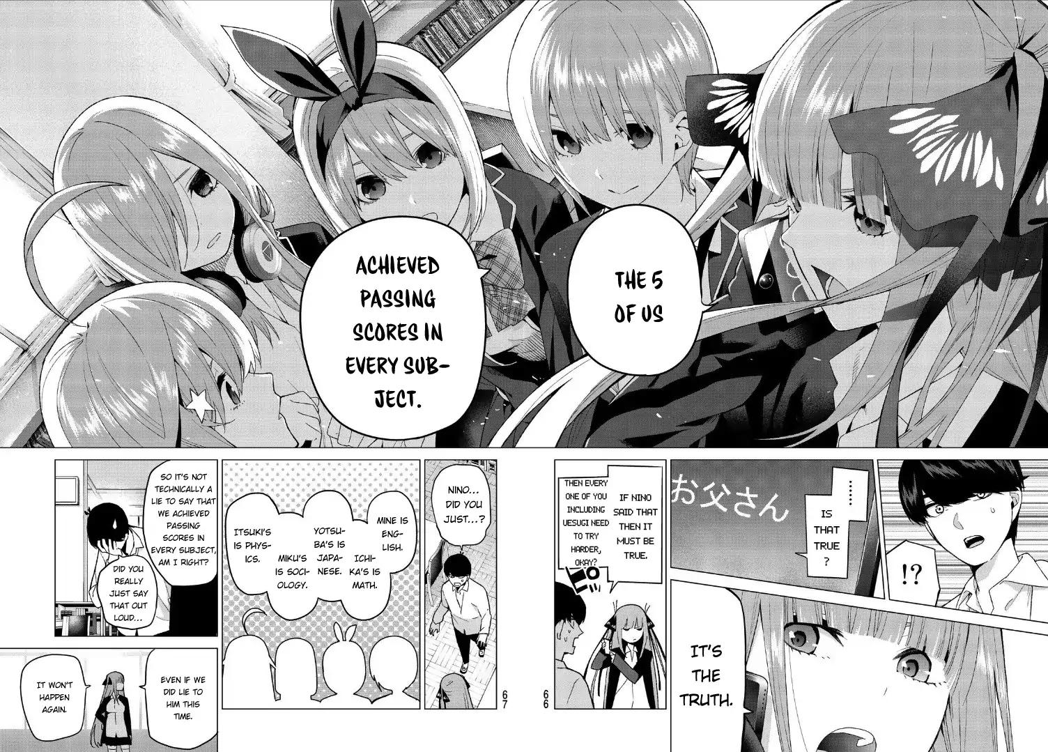 5 Toubun no Hanayome chapter 20 page 14