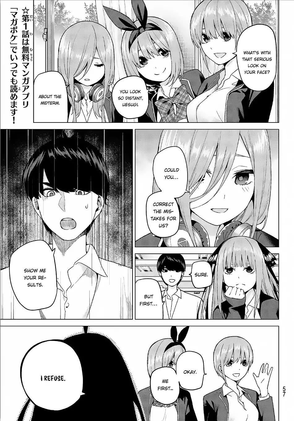 5 Toubun no Hanayome chapter 20 page 5