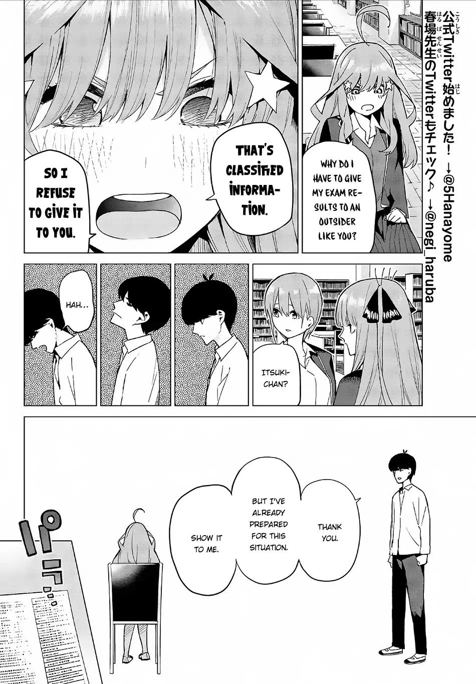 5 Toubun no Hanayome chapter 20 page 6