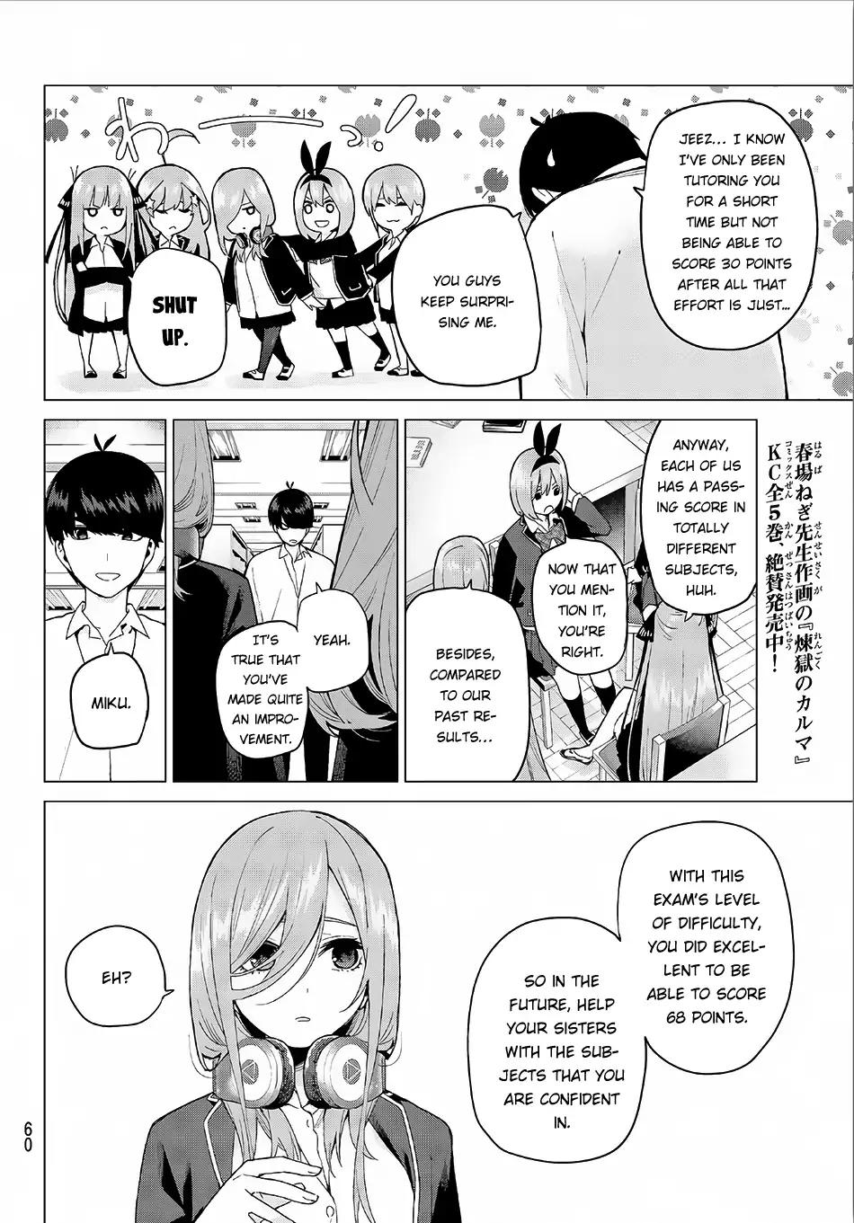 5 Toubun no Hanayome chapter 20 page 8