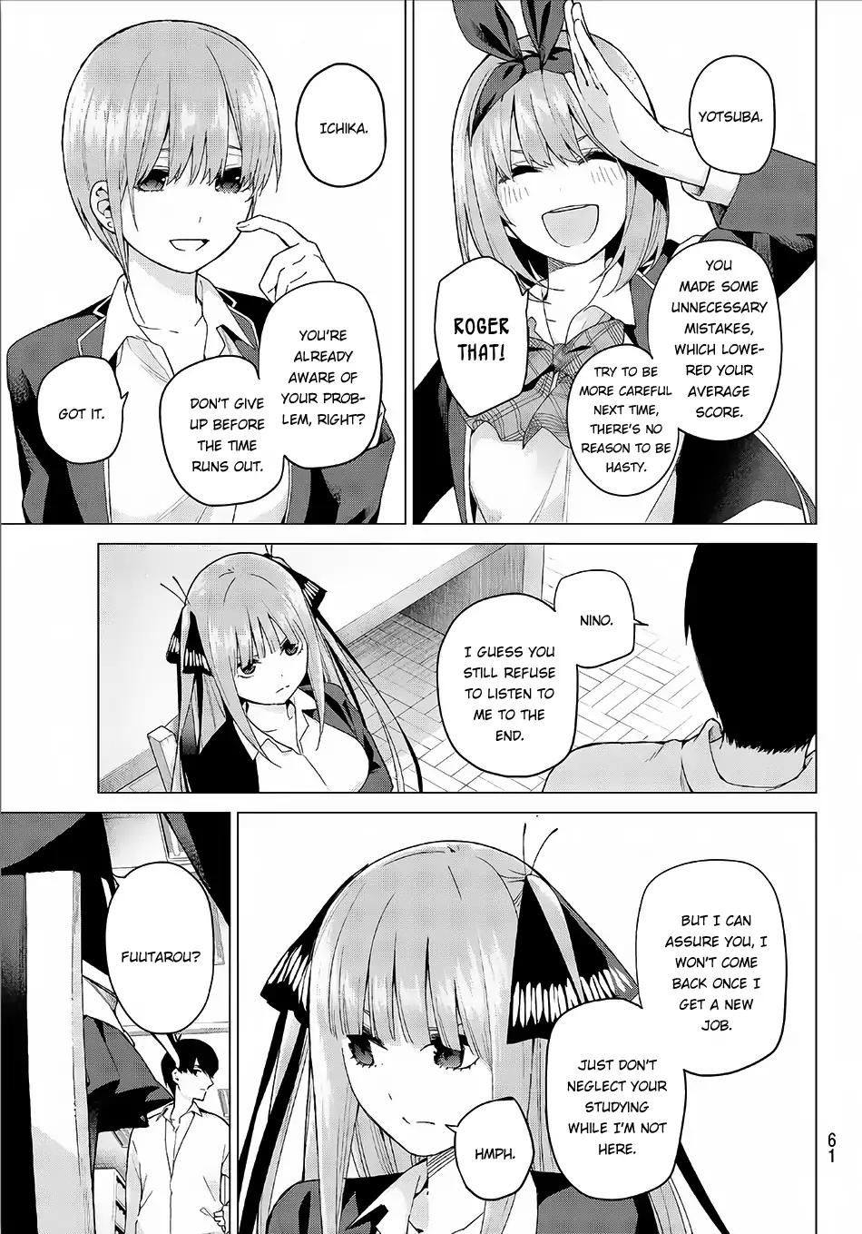 5 Toubun no Hanayome chapter 20 page 9