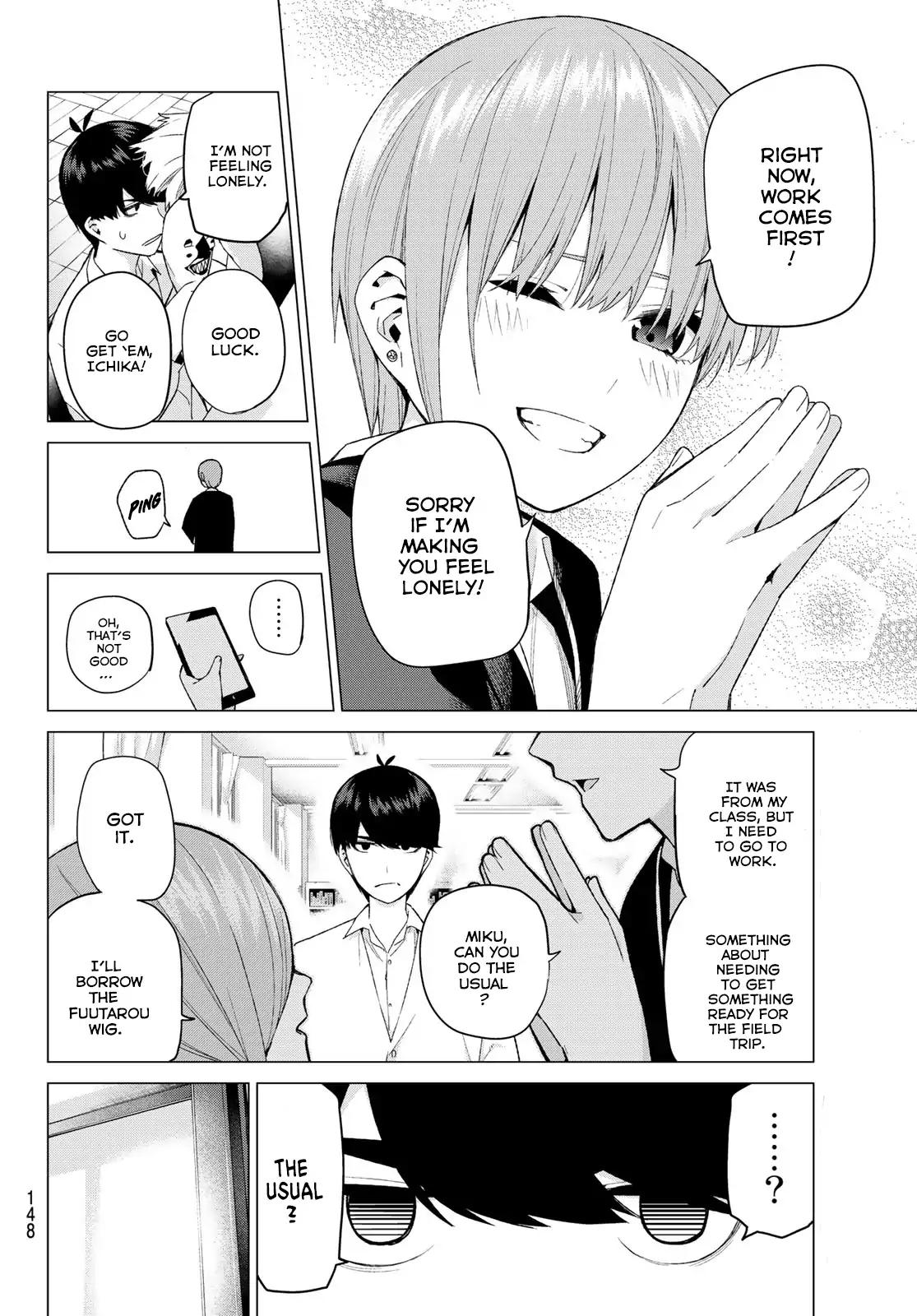 5 Toubun no Hanayome chapter 22 page 8