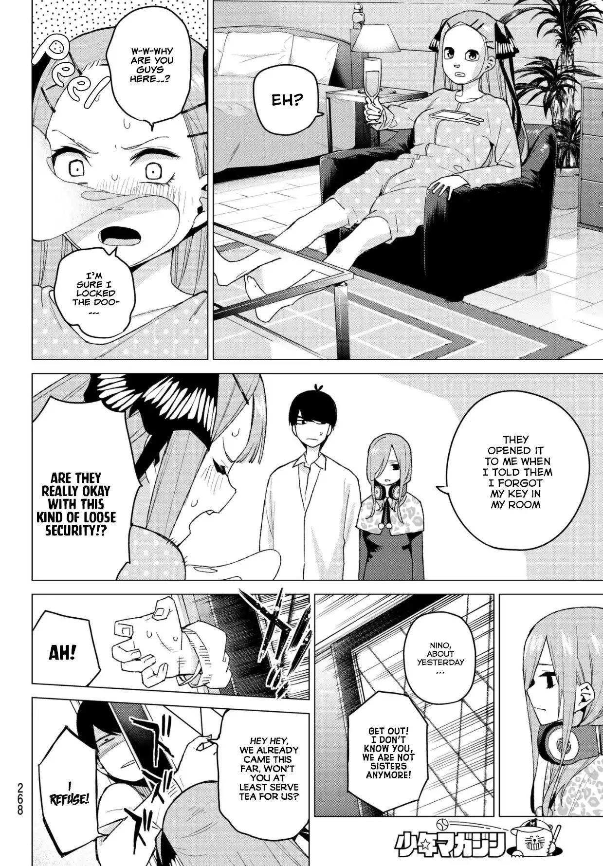 5 Toubun no Hanayome chapter 40 page 10