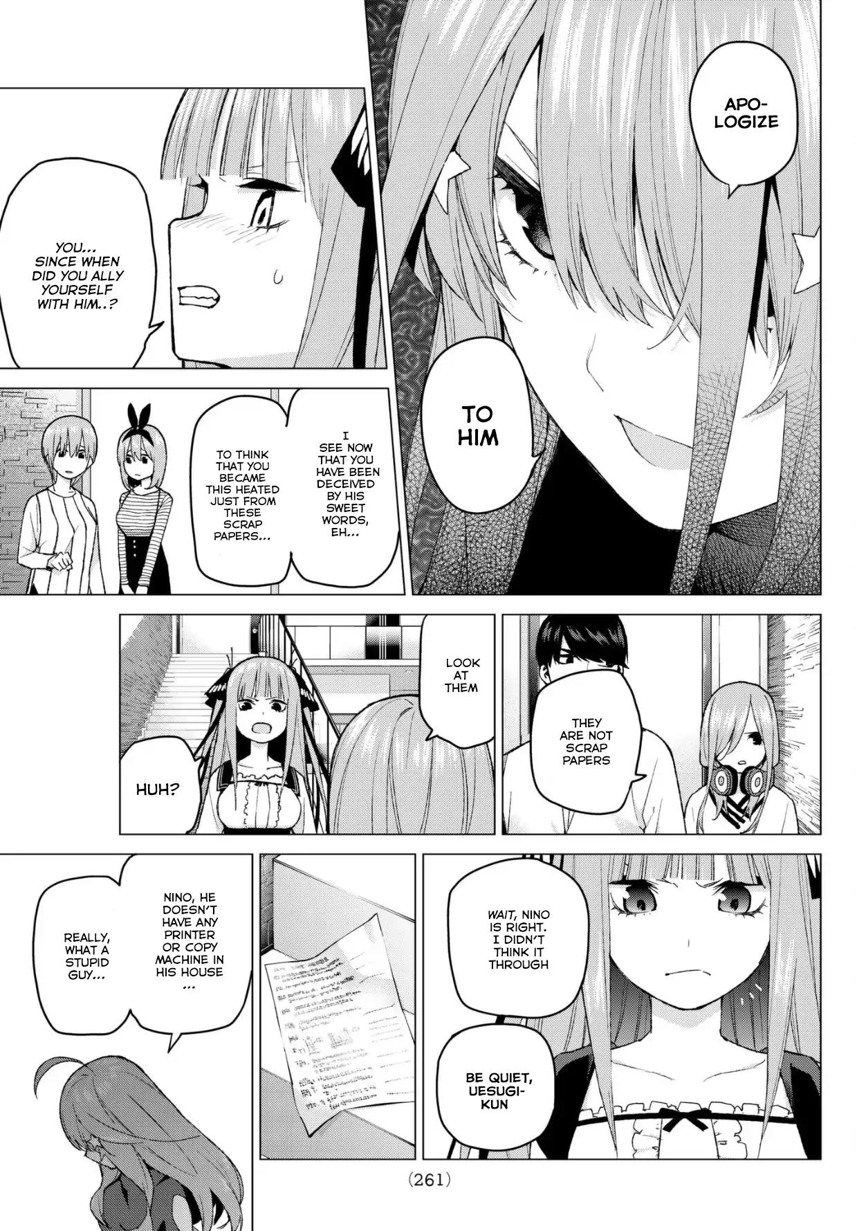 5 Toubun no Hanayome chapter 40 page 3