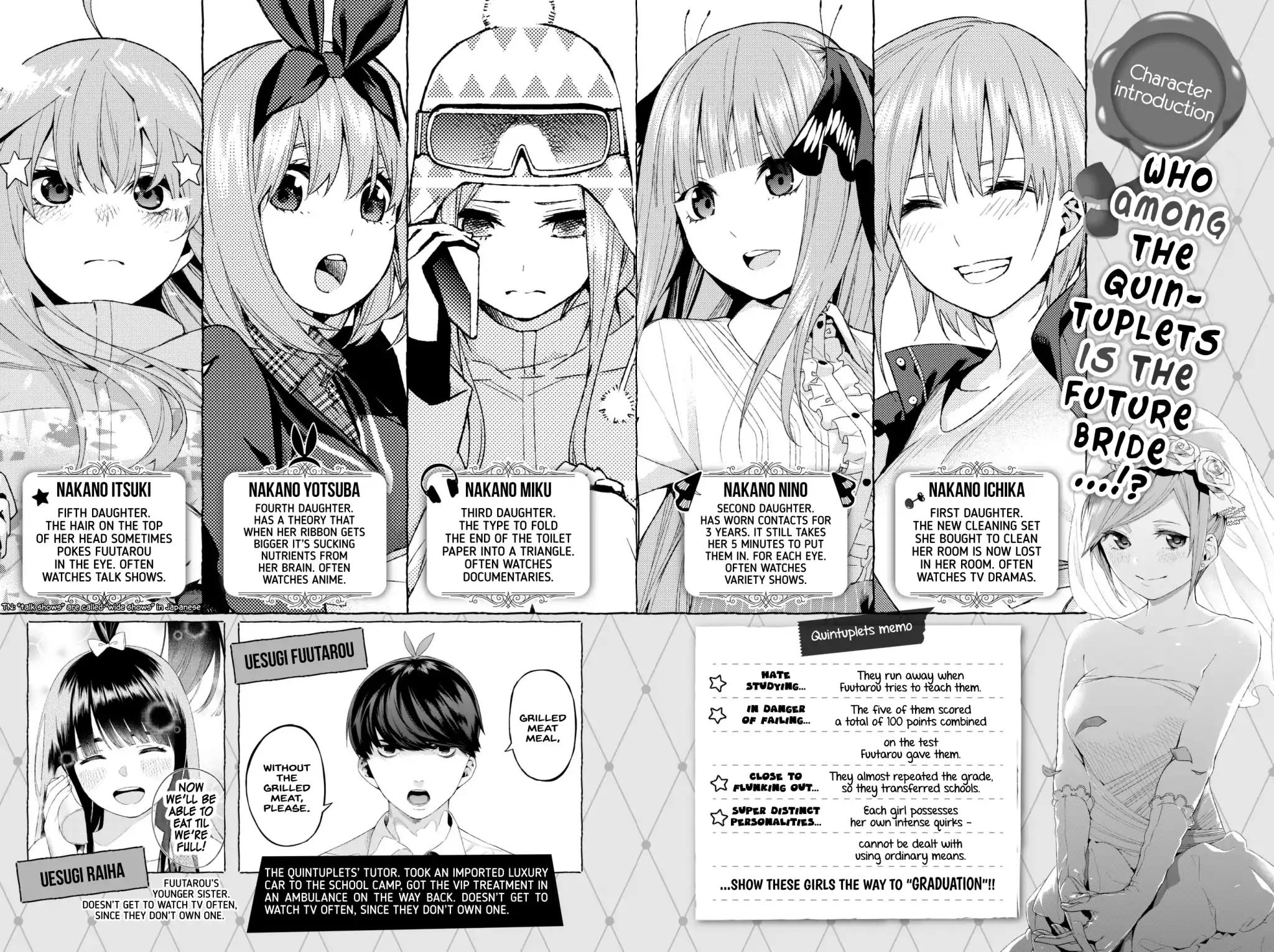 5 Toubun no Hanayome chapter 41.5 page 6
