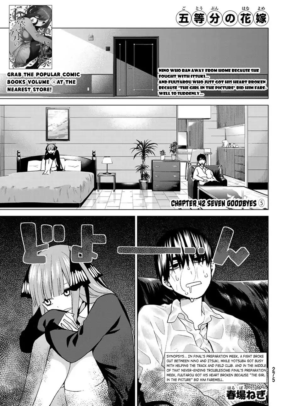 5 Toubun no Hanayome chapter 43 page 1