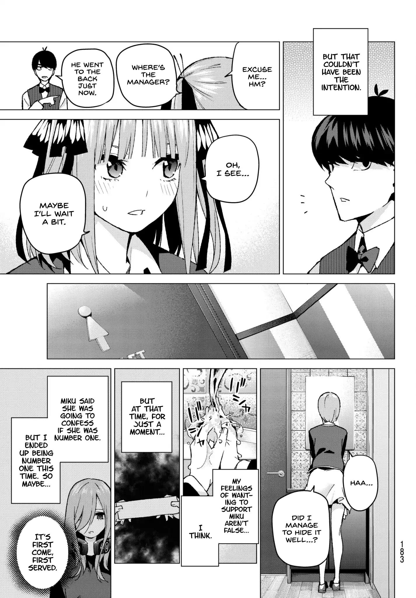 5 Toubun no Hanayome chapter 60 page 10