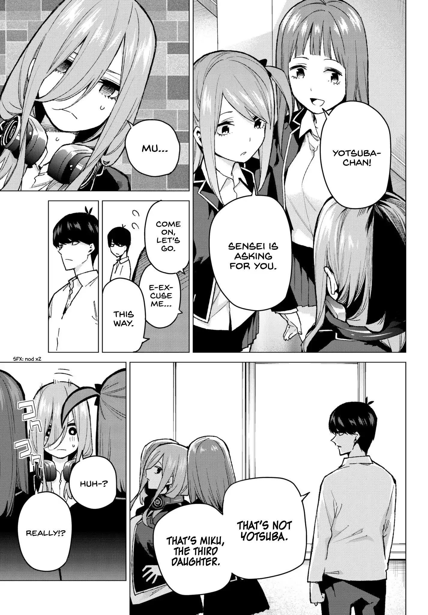 5 Toubun no Hanayome chapter 70 page 14