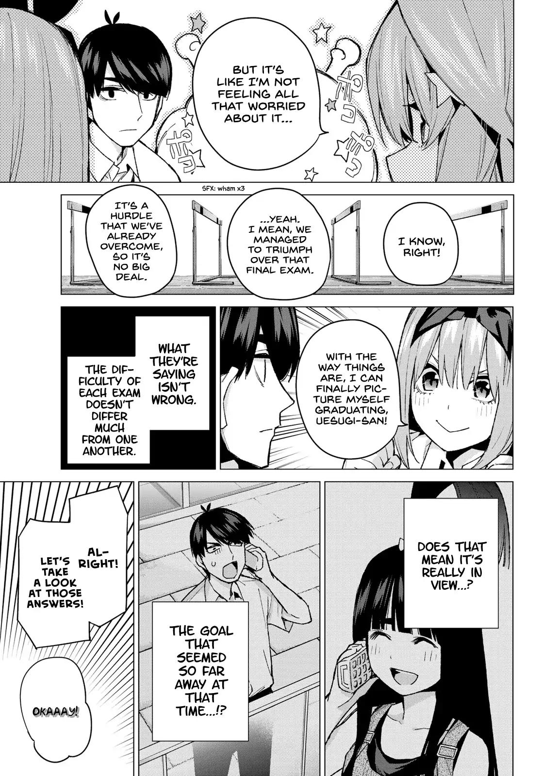 5 Toubun no Hanayome chapter 73 page 4