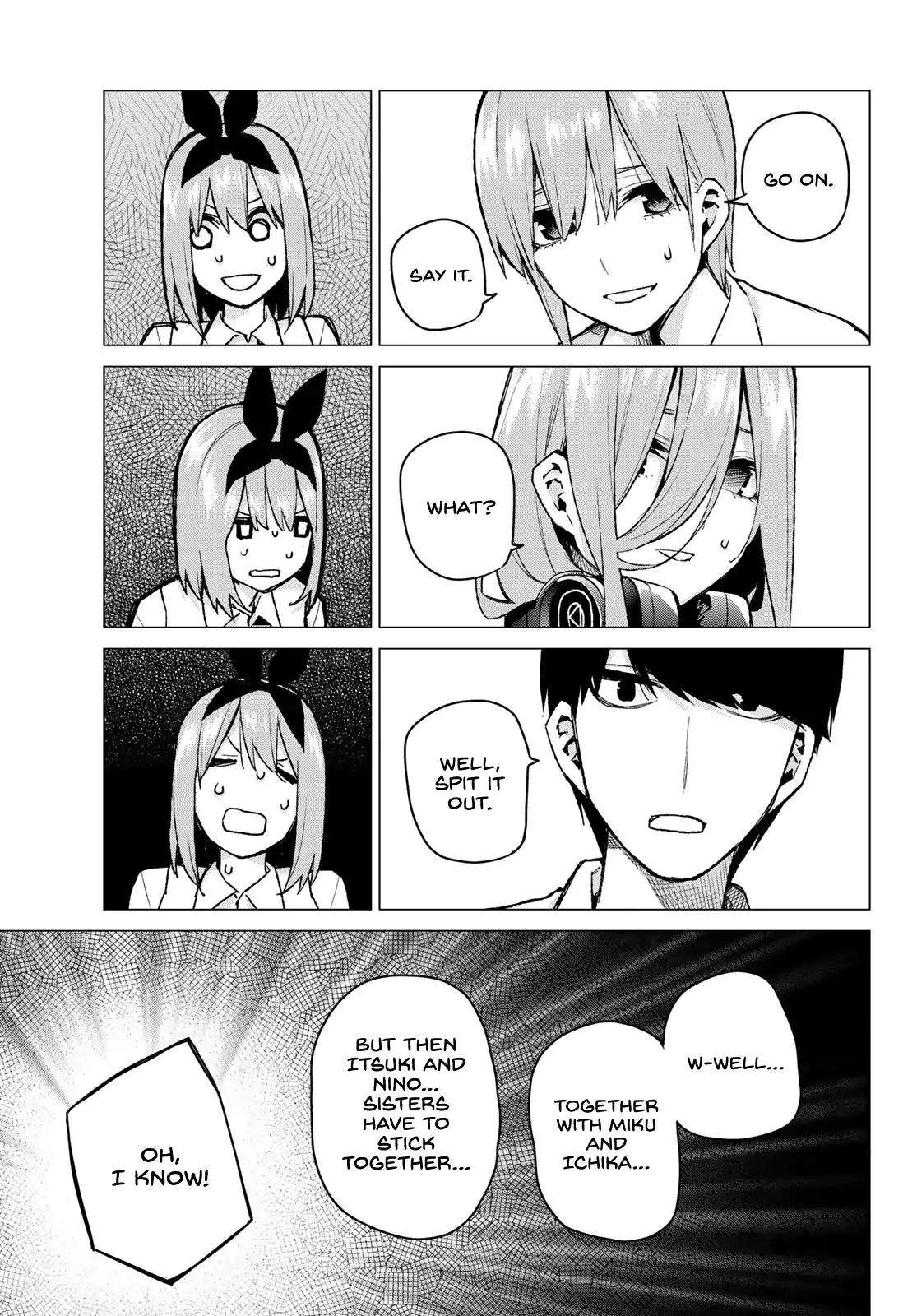5 Toubun no Hanayome chapter 78 page 10