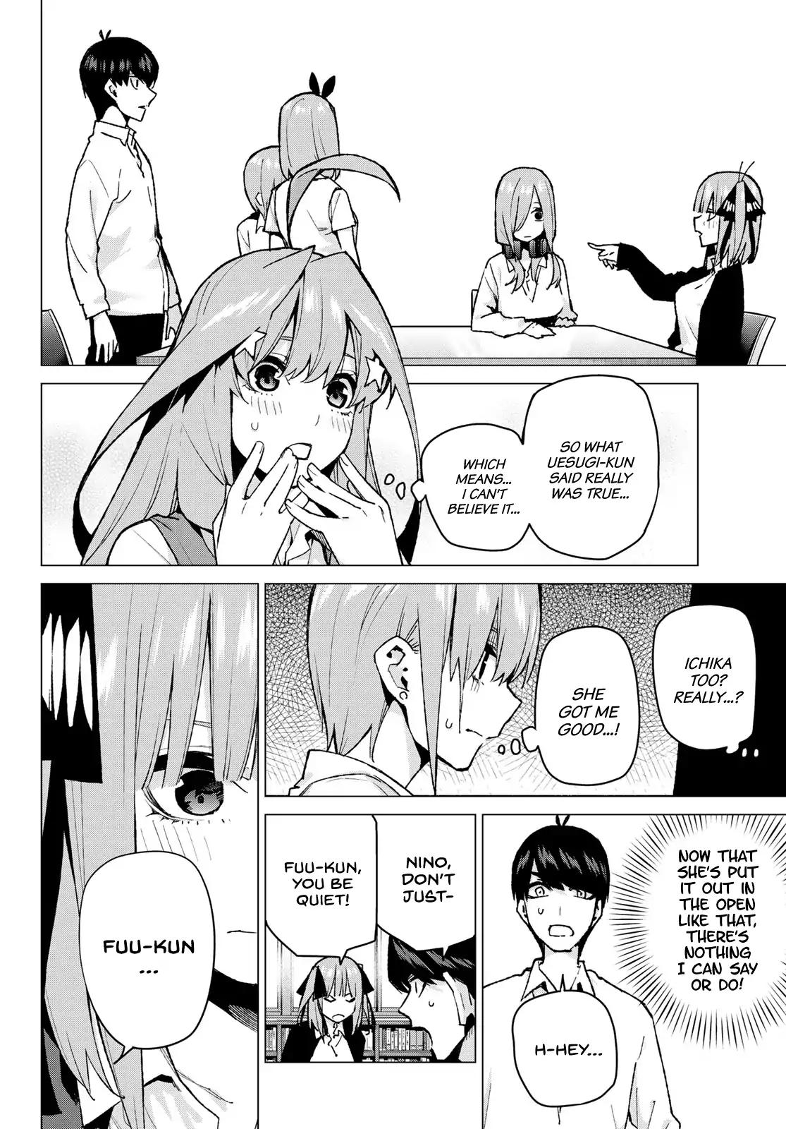 5 Toubun no Hanayome chapter 78 page 14