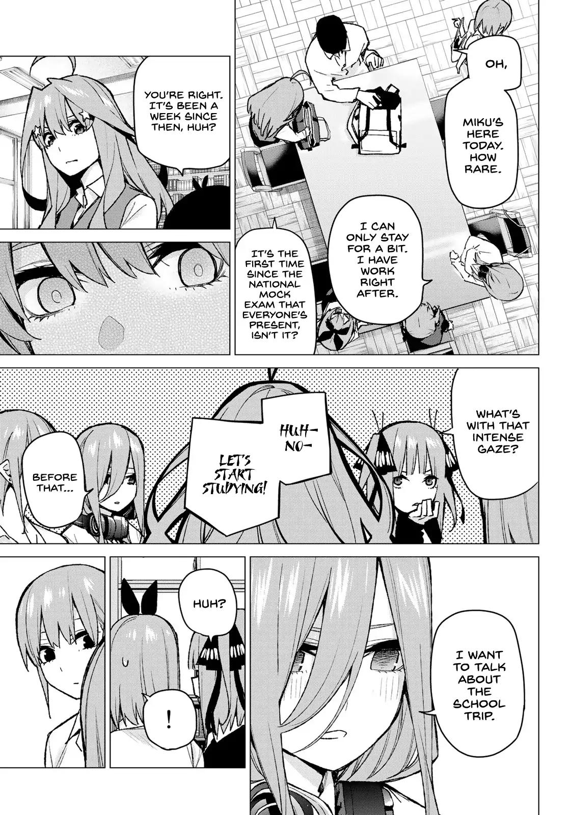 5 Toubun no Hanayome chapter 78 page 8