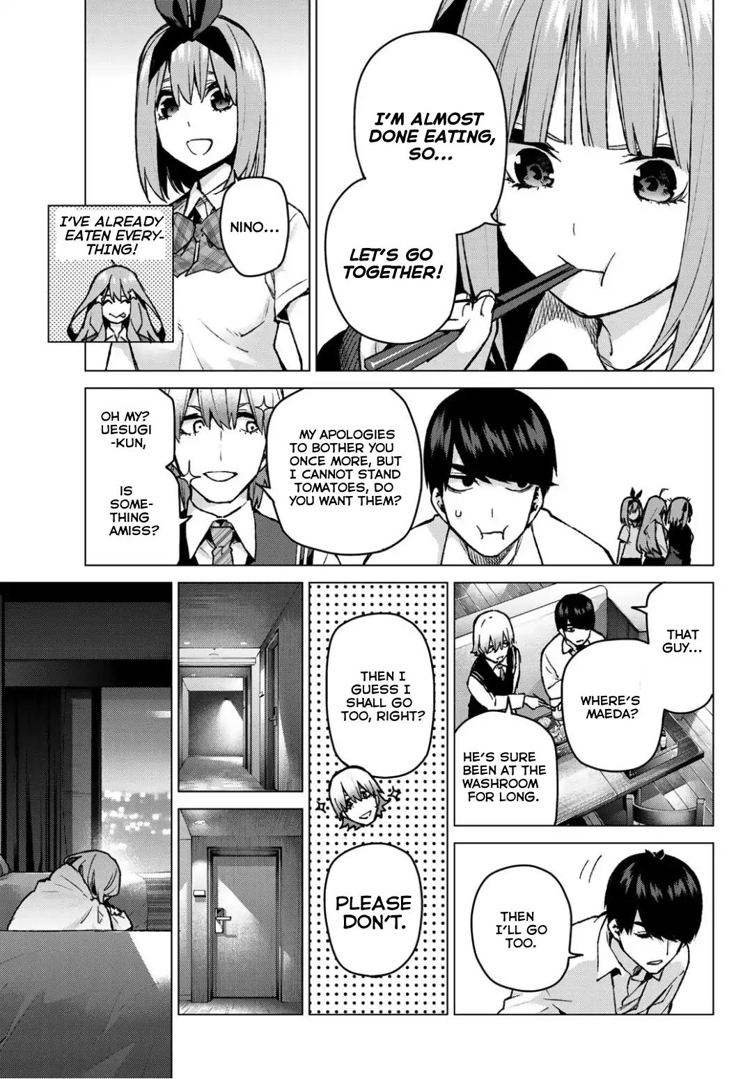 5 Toubun no Hanayome chapter 81 page 14