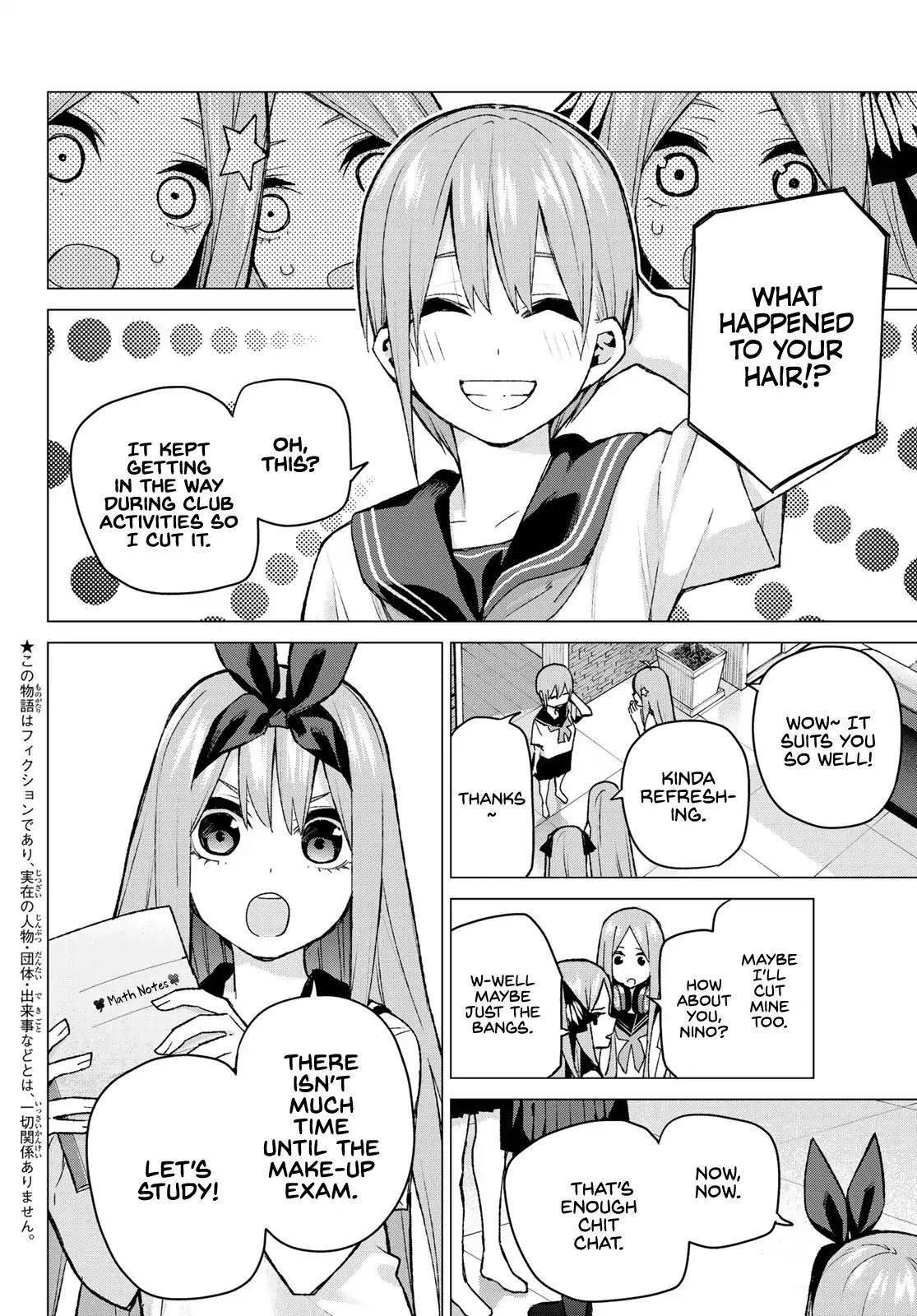 5 Toubun no Hanayome chapter 89 page 1