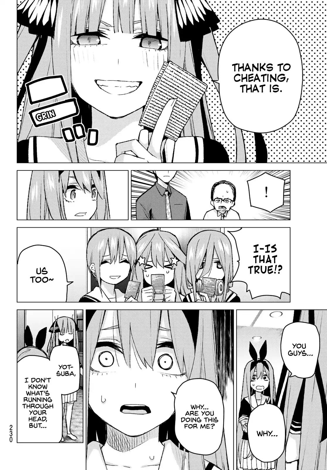 5 Toubun no Hanayome chapter 89 page 14