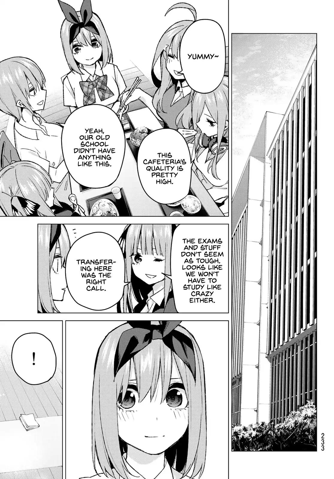 5 Toubun no Hanayome chapter 89 page 17