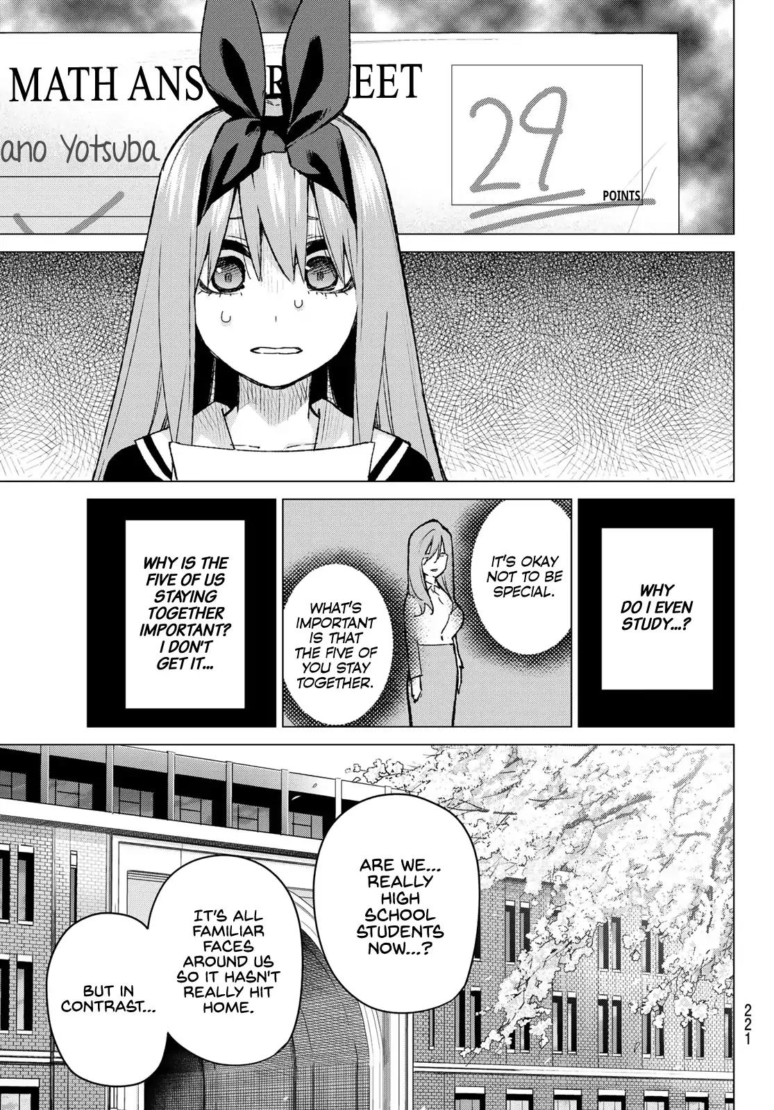 5 Toubun no Hanayome chapter 89 page 6