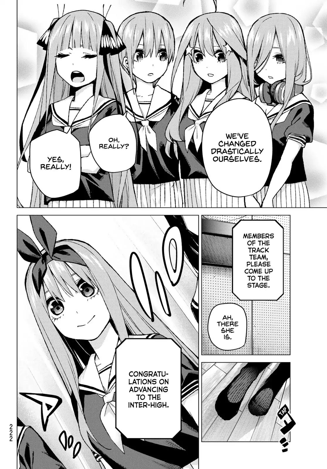 5 Toubun no Hanayome chapter 89 page 7