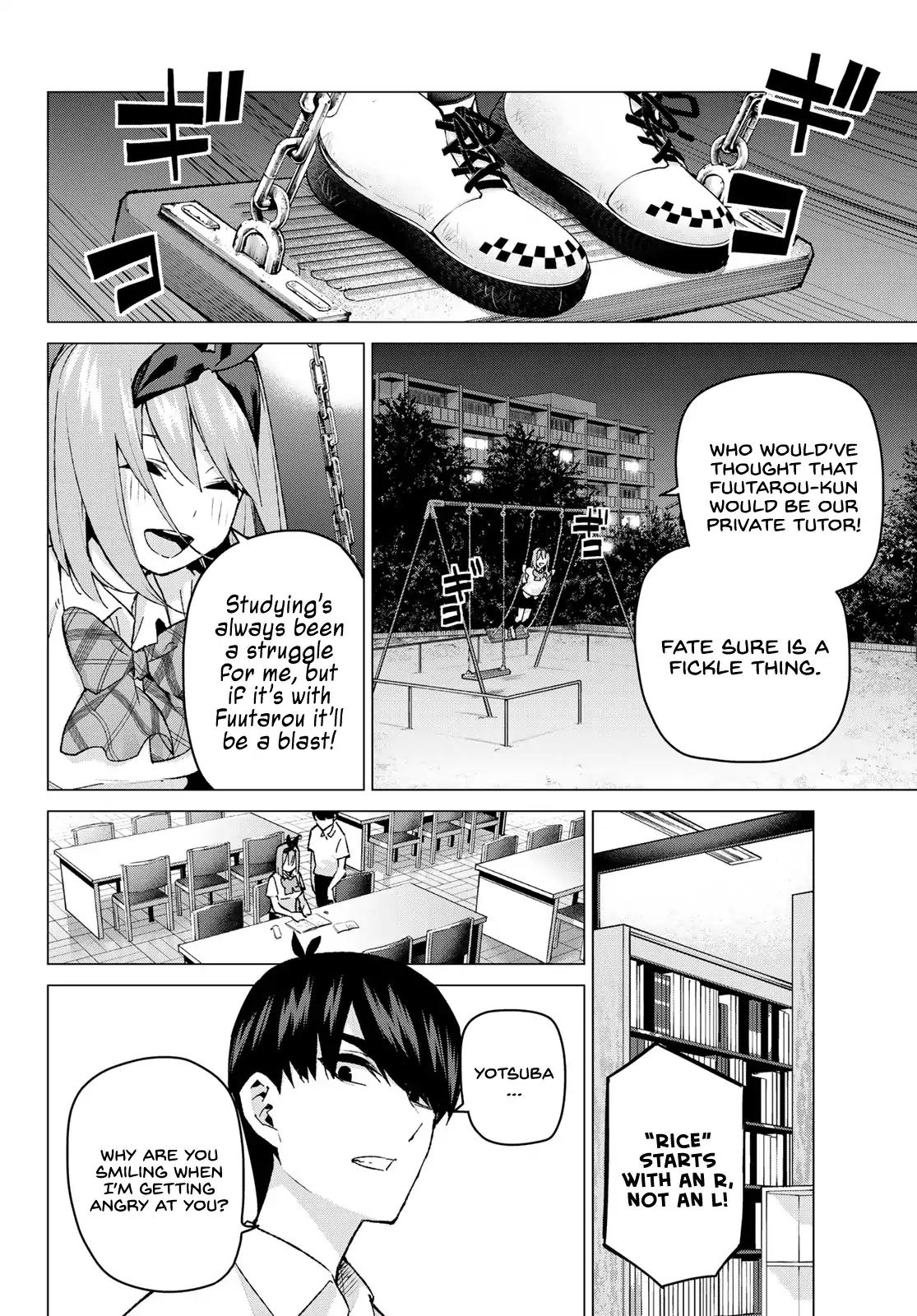 5 Toubun no Hanayome chapter 90 page 3