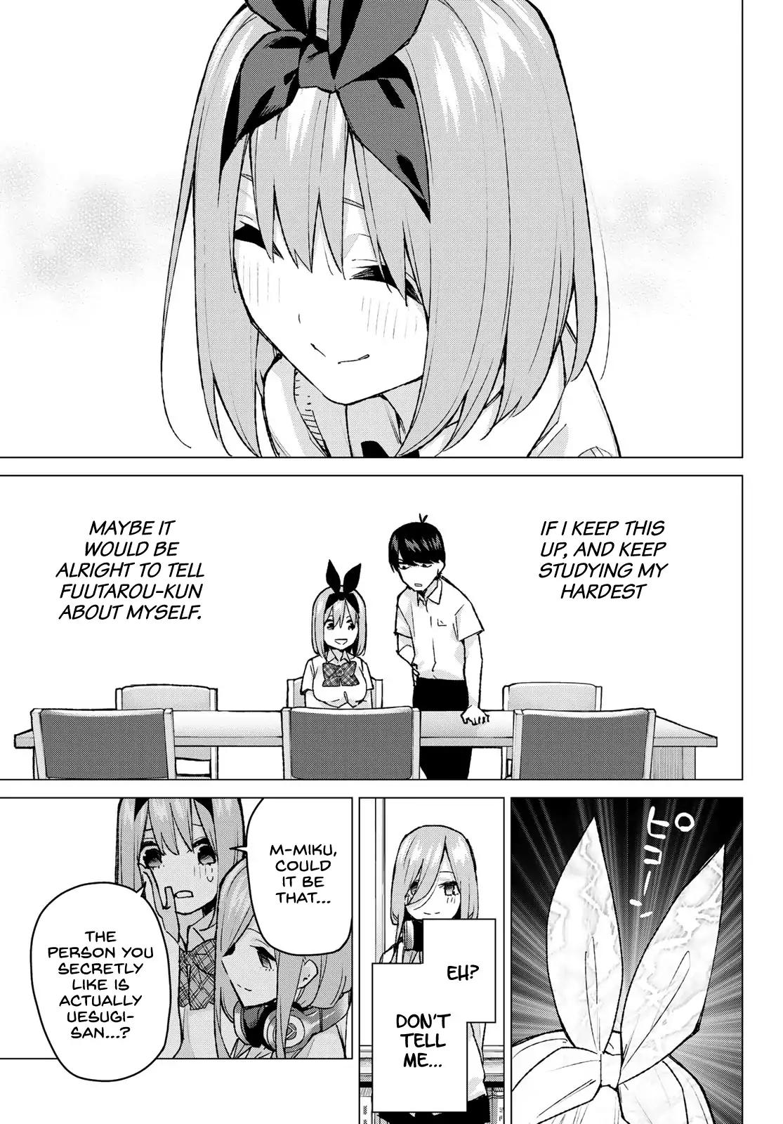 5 Toubun no Hanayome chapter 90 page 4