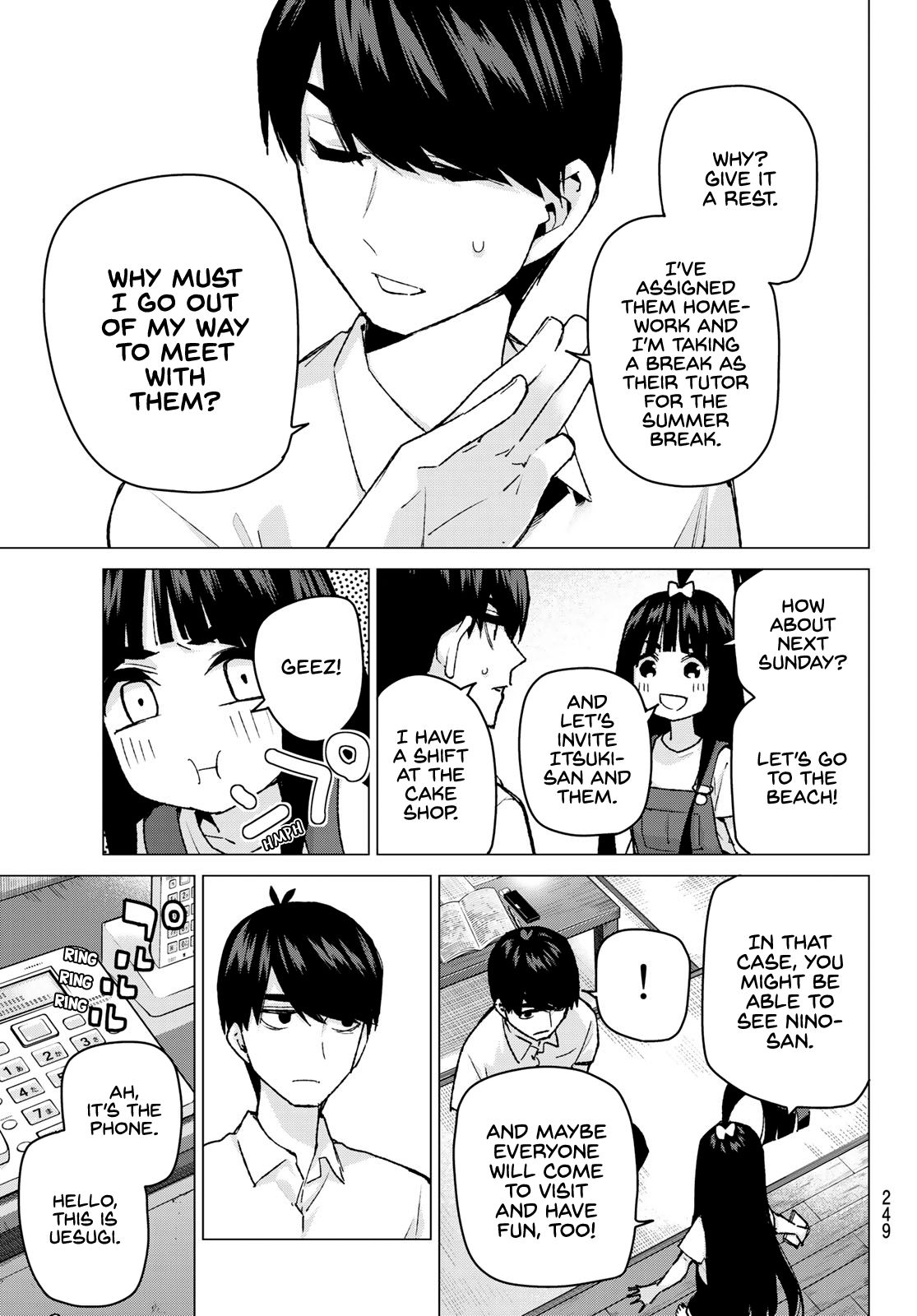 5 Toubun no Hanayome chapter 91 page 4